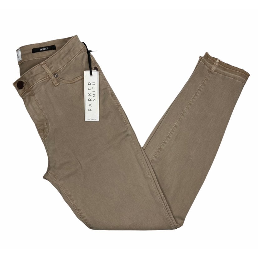 PARKER SMITH Ava Crop Skinny in Canyon