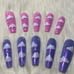 Clouds n Stars Press On Gel Nails