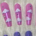 Clouds n Stars Press On Gel Nails