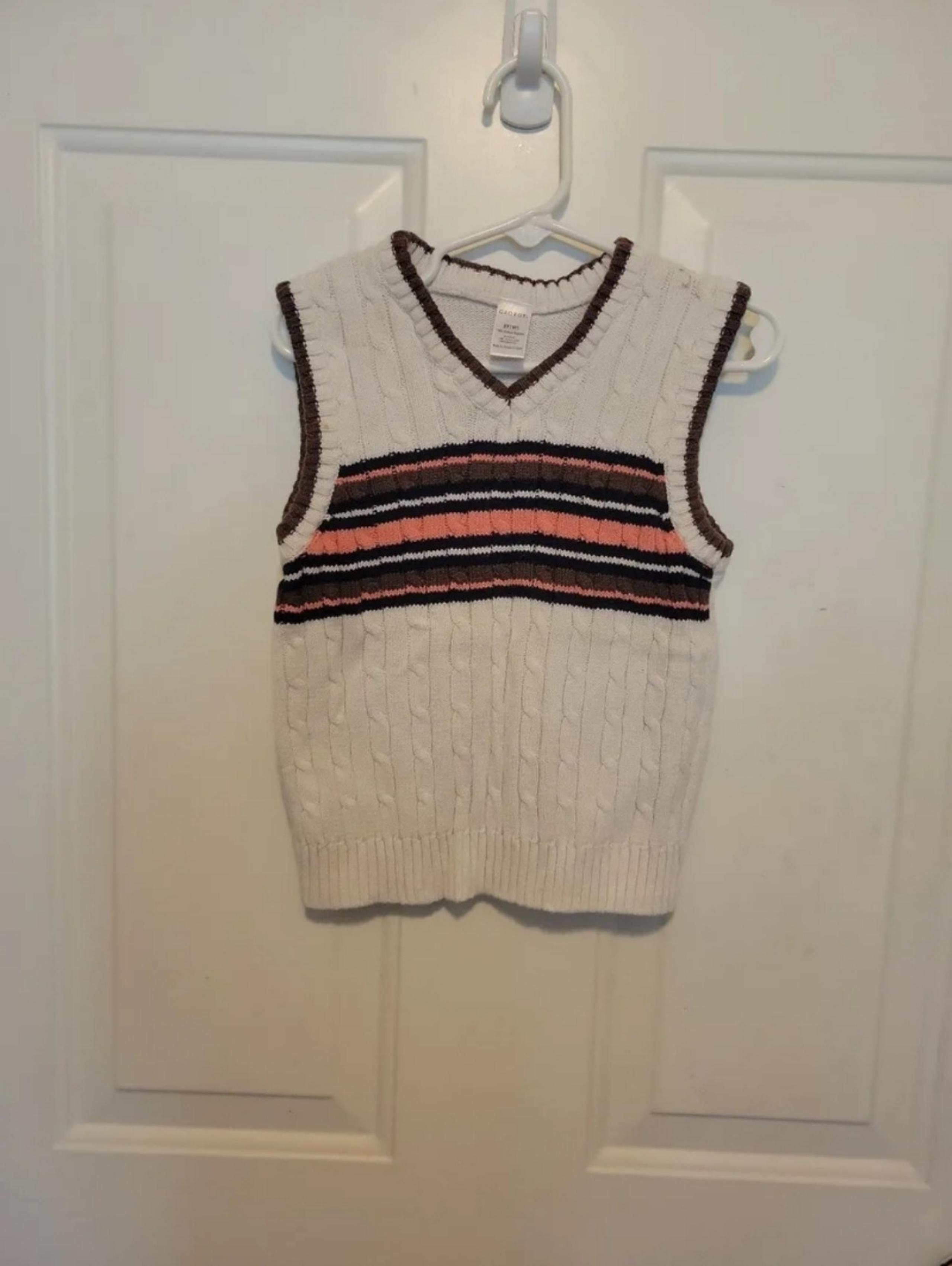 Sz. 5T Little Boys SWEATER VEST