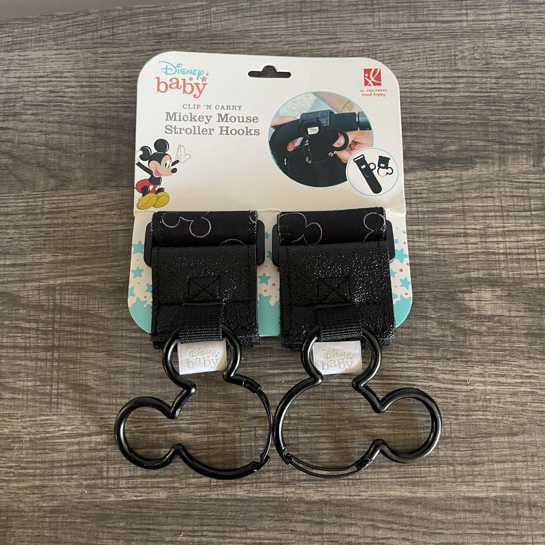 mickey stroller clip