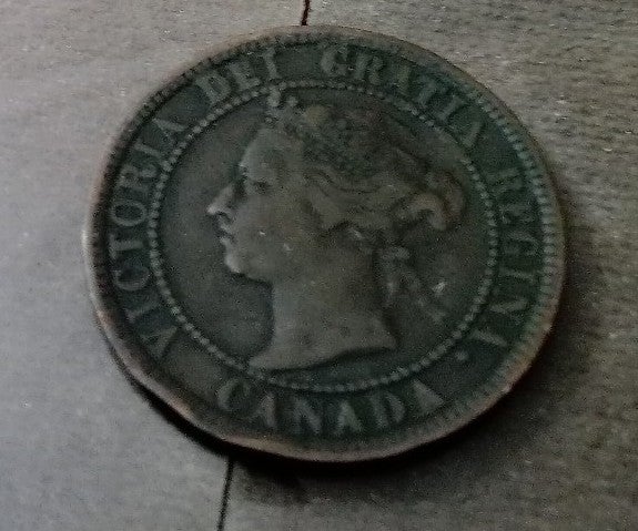 1887 Canada large cent