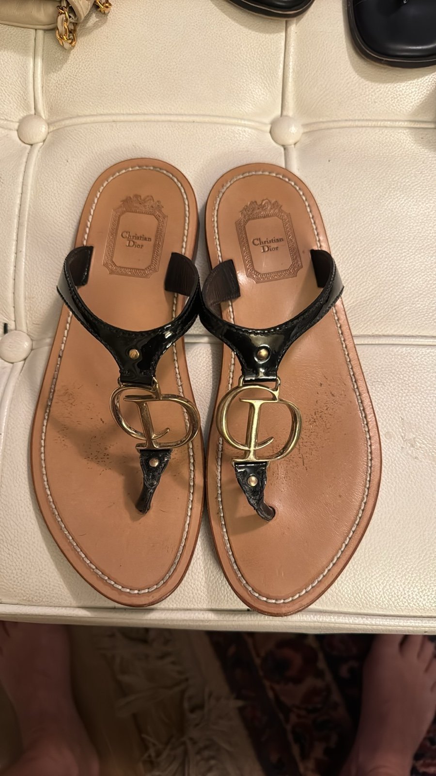 Christian Dior flats