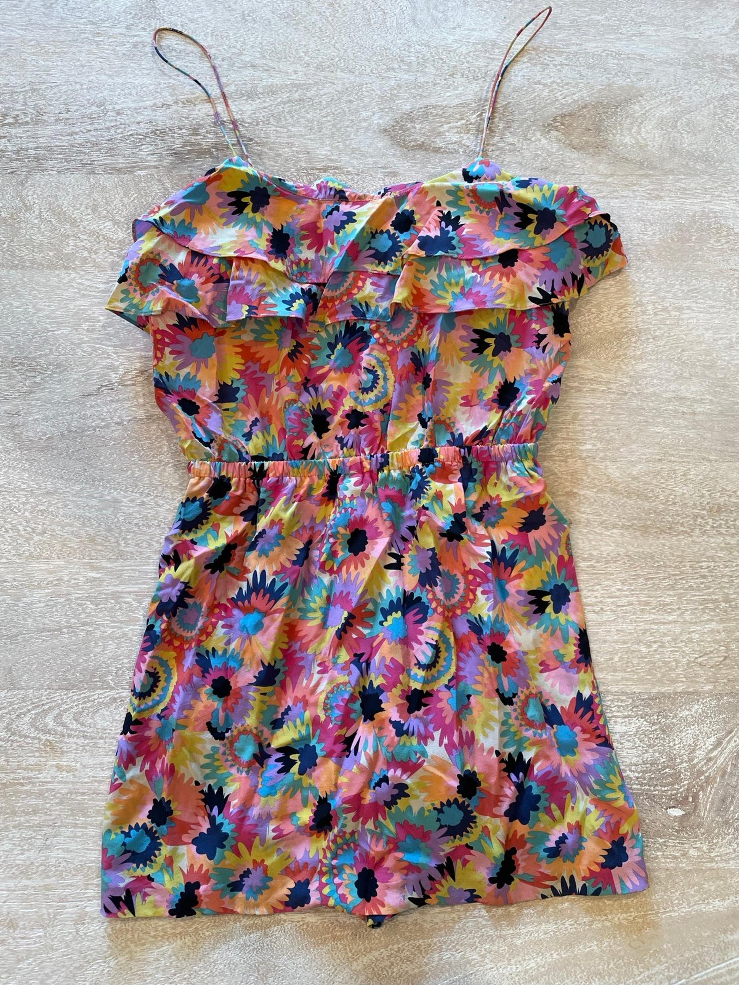 Tibi Floral Romper Dress (Size 2)