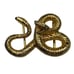 Vintage Terry Stack Rattlesnake Fashion Belt Buckle
