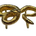 Vintage Terry Stack Rattlesnake Fashion Belt Buckle