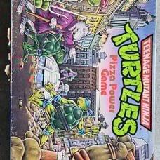 Vintage 1987 Teenage Mutant Ninja Turtles Pizza Power Board Game