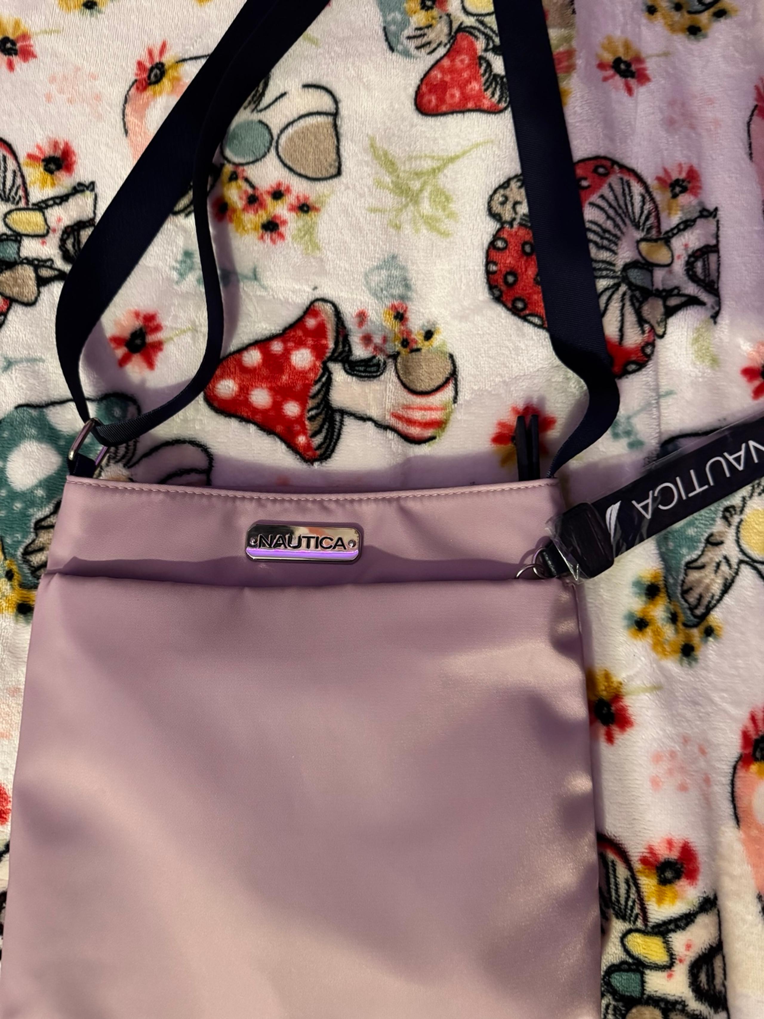 nautica purple shoulder bag