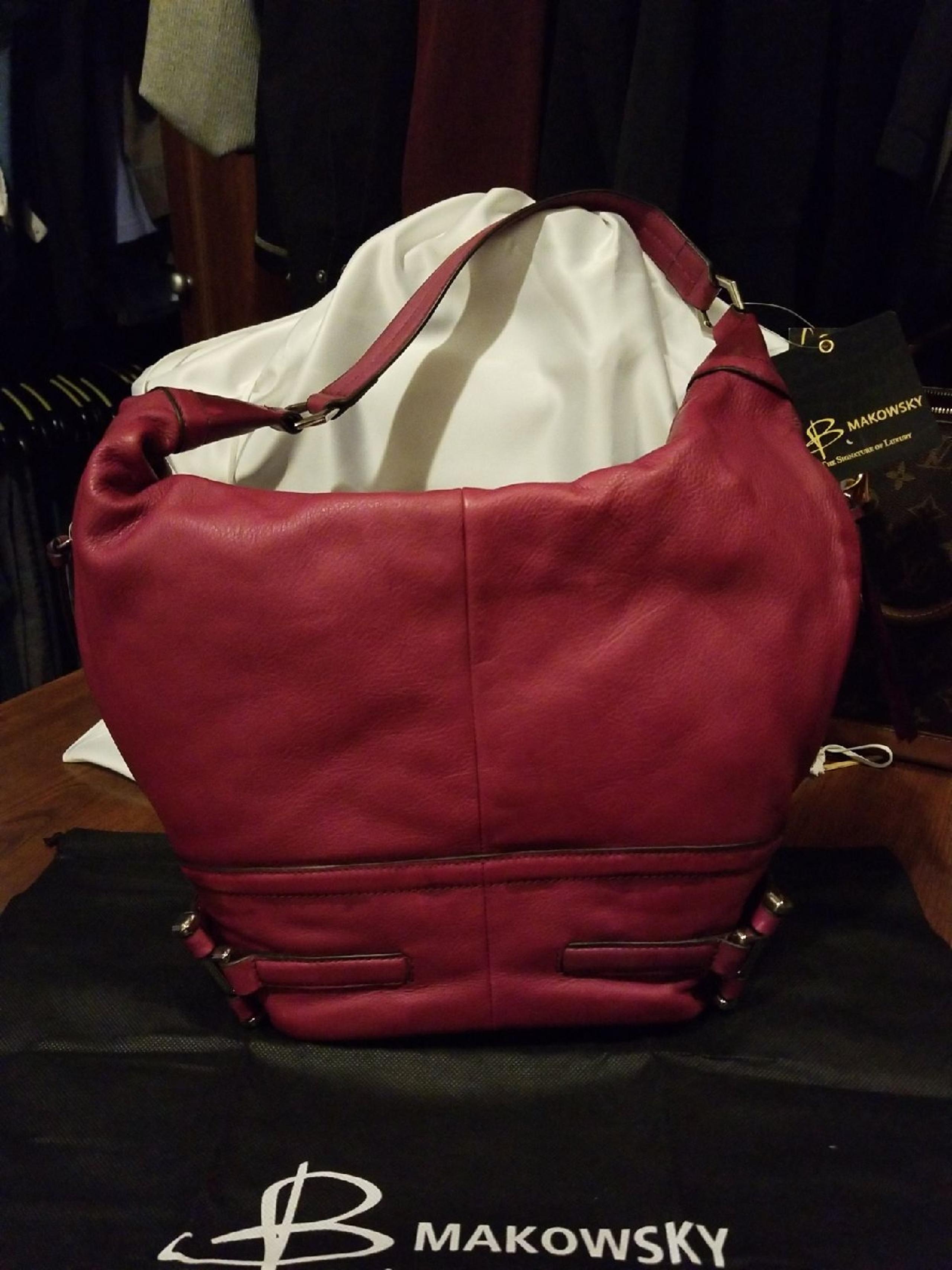 b makowsky Bucket Hobo Bag
