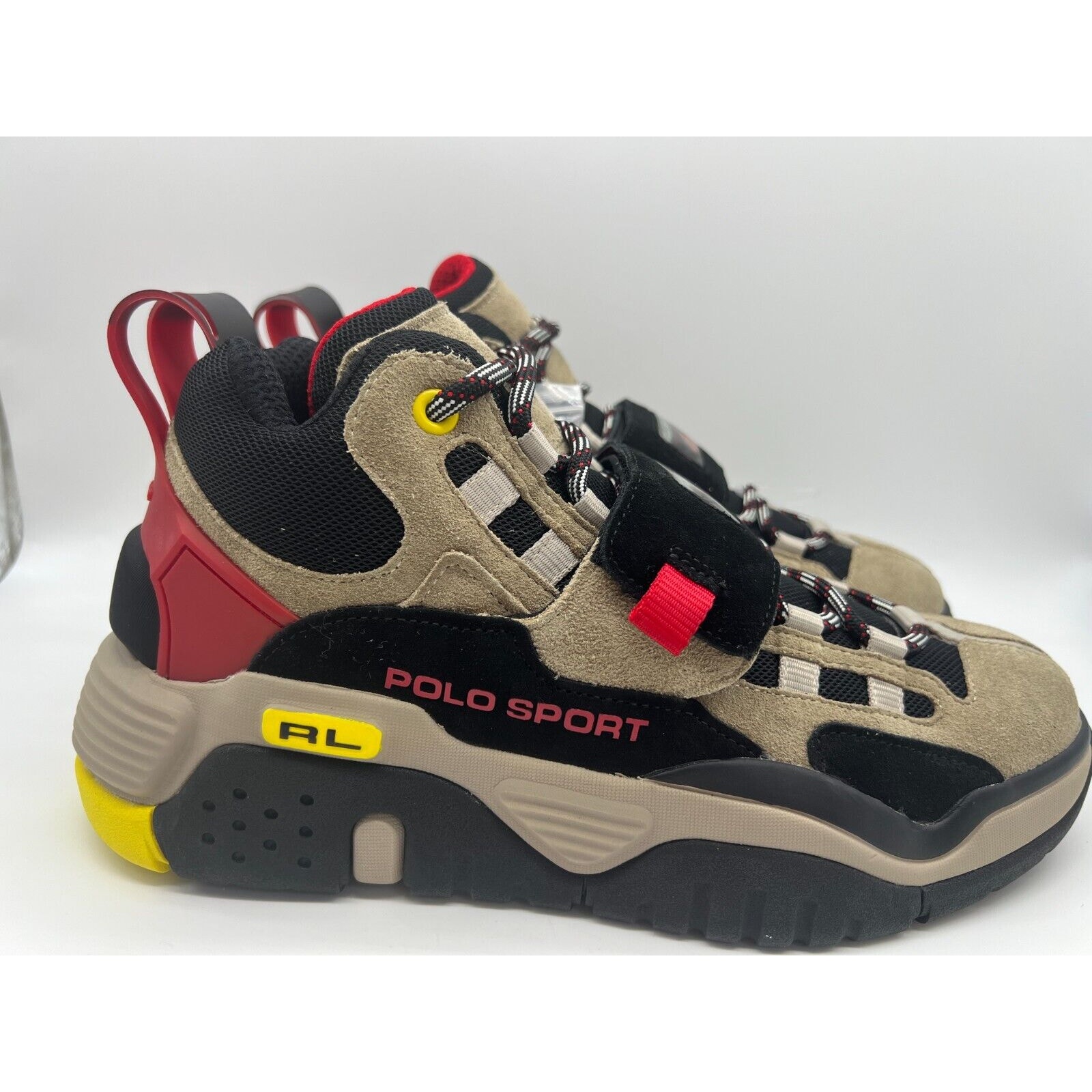 Polo Sport Ralph Lauren High-Top Sneakers PS 100-SK-HTL Men Size 10.5.