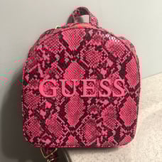 Snakeskin guess bag