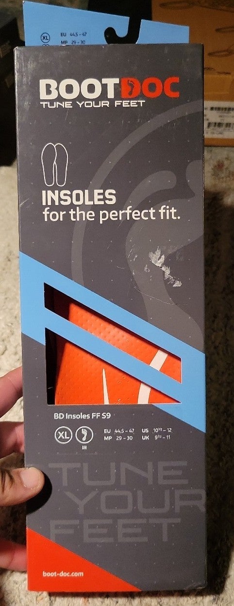 The Bootdoc BD Insoles FF S9 XL US 10 1/2 - 12