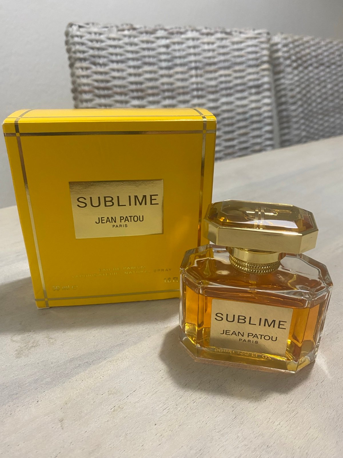 SUBLIME BY JEAN PATOU PARIS~MADE IN FRANCE 1.6 FL OZ 50ML