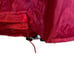 Lands' End Burgundy Red Hooded Zip Up Rain Jacket, Mens Size XL Outdoor Pockets
