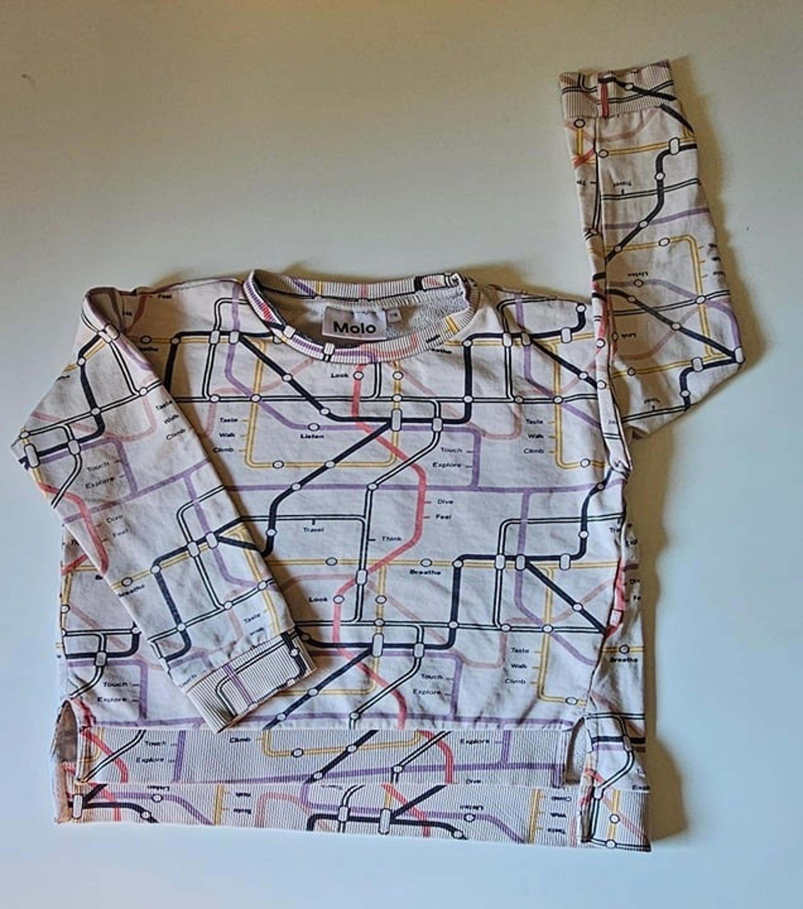 Molo map unisex sweater 5t