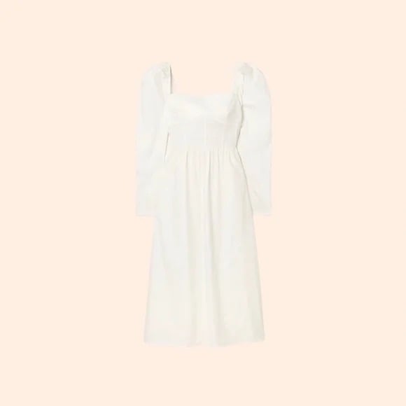 Reformation Luce Dress (White)