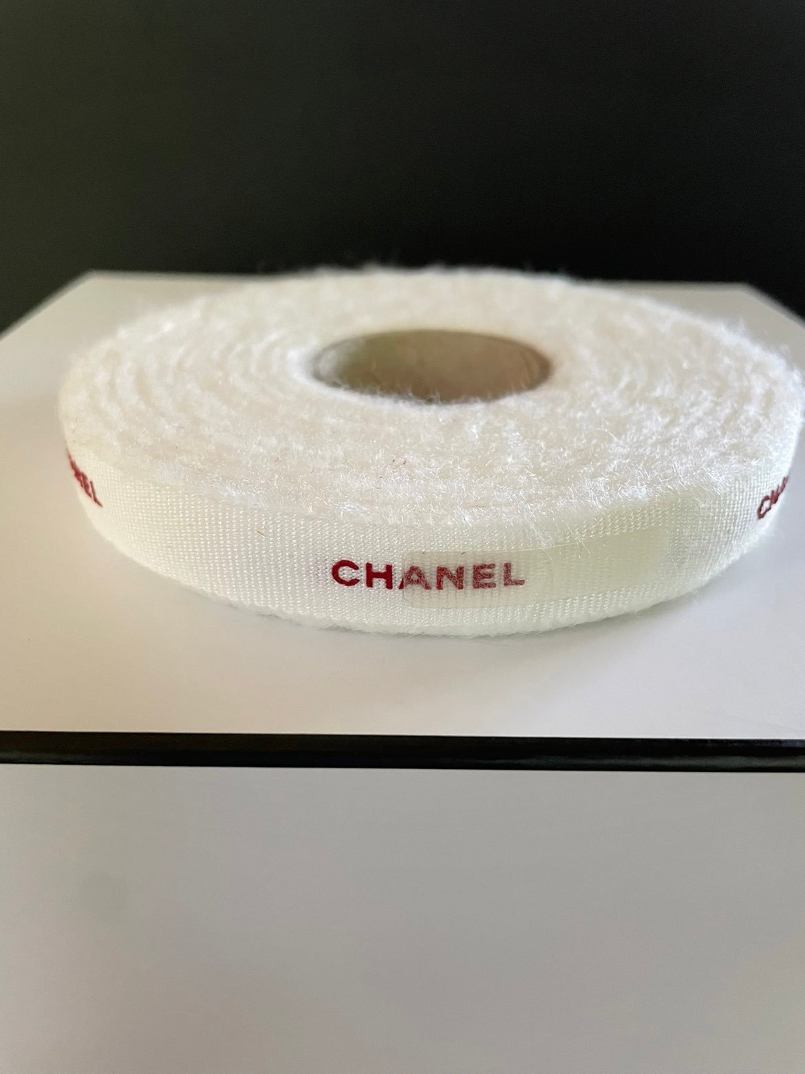 Chanel White Ribbon