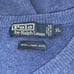 Polo Ralph Lauren Blue Lambswool V-Neck Long Sleeve Sweater Size XL