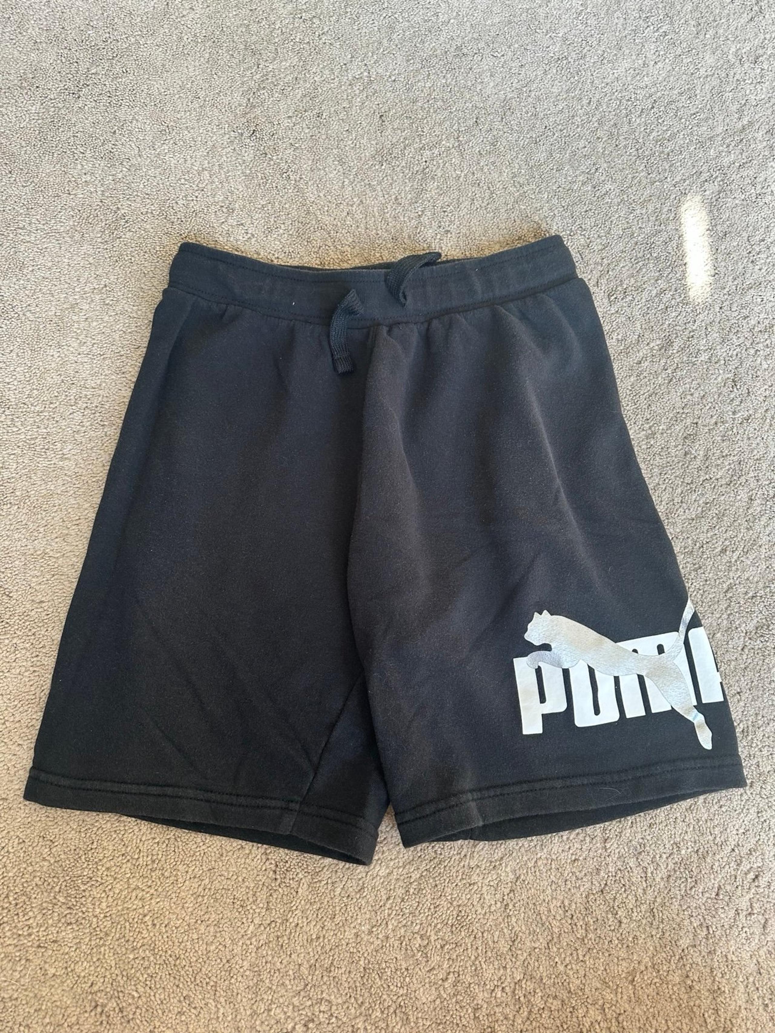 Boys Puma fleece Shorts yl 14/16