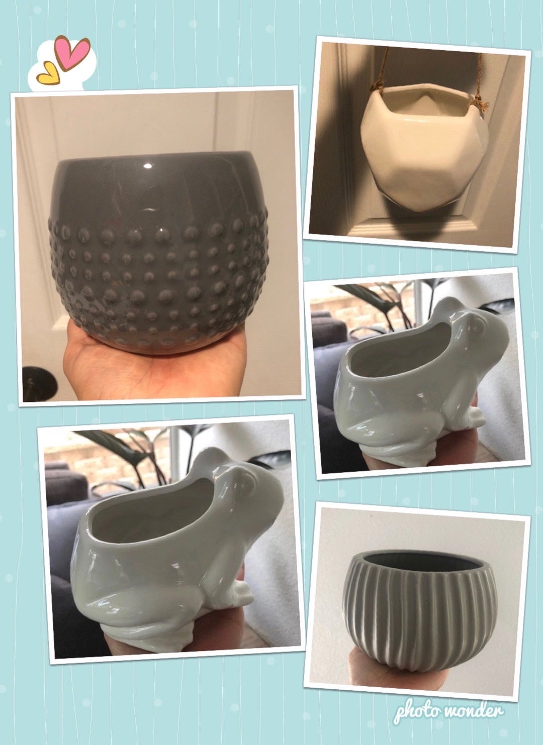 Bundle of planter pots for thesocialhab
