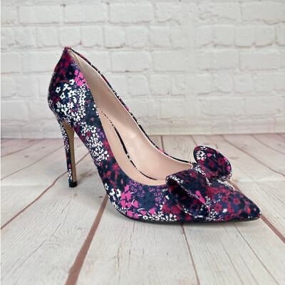 Ted Baker London Zafiina Ditsy Floral Pointed Toe Pump Women’s Size 8.5. (39)