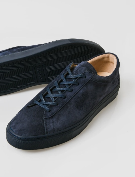 KOIO Suede Capri Avio (Navy Blue) Men’s Sneakers, Sz 45 (US12)