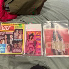 Lot of cher magazines