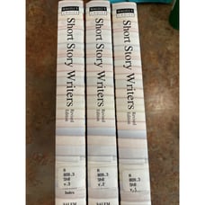 Short Story Writers Revised Edition 2008 3 Volume Set Magills Choice