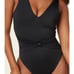 NWT Andie Women's The Amor Long Torso One Piece Smooth Swimsuit Black Size XST