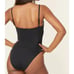 NWT Andie Women's The Amor Long Torso One Piece Smooth Swimsuit Black Size XST