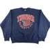 Vintage Quad City Thunder Basketball Crewneck Sweatshirt Mens Large Blue