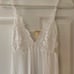 Vintage Flora Nikrooz Bridal White Ivory Lace Lingerie Dress