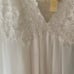 Vintage Flora Nikrooz Bridal White Ivory Lace Lingerie Dress