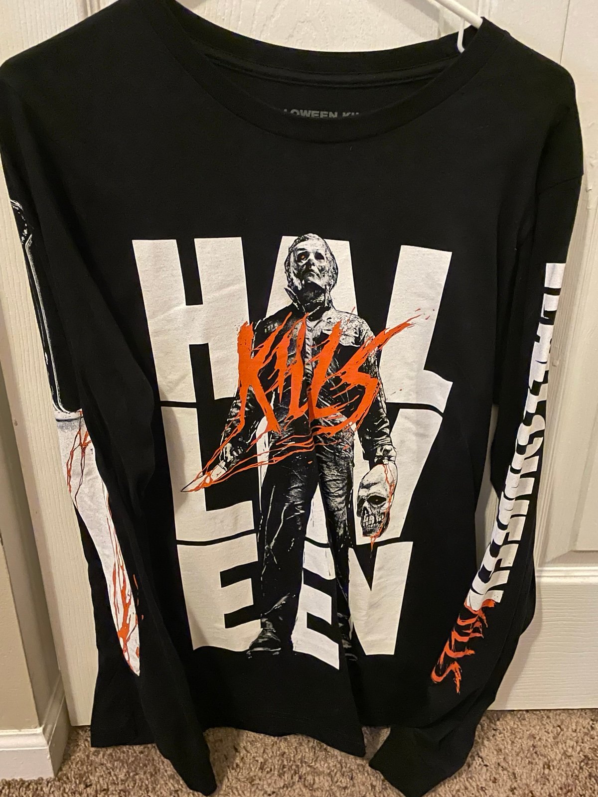 Halloween Kills Michael Myers SOLD OUT Long Sleeve Shirt Medium Size
