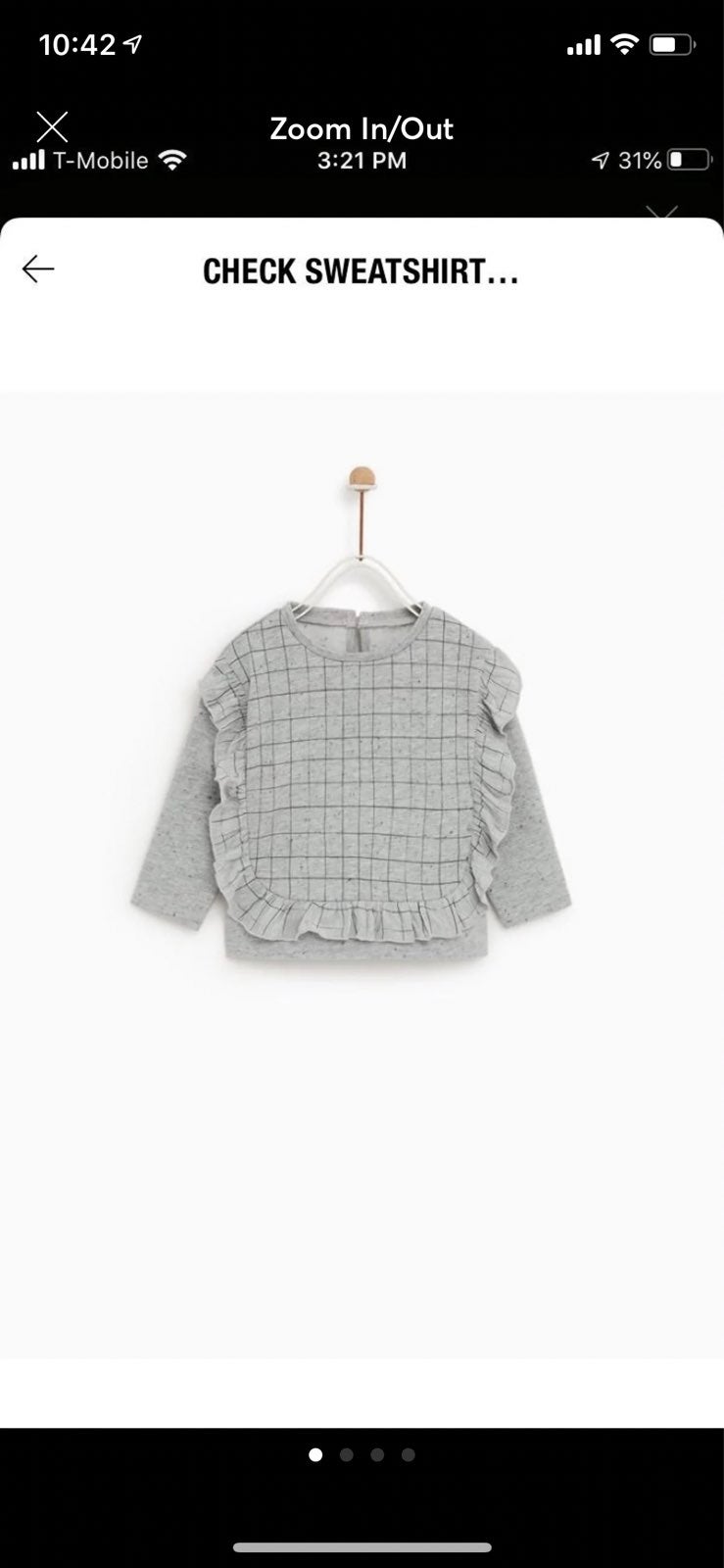 Bundle Zara Sweatshirt Girl 18M Like NEW!