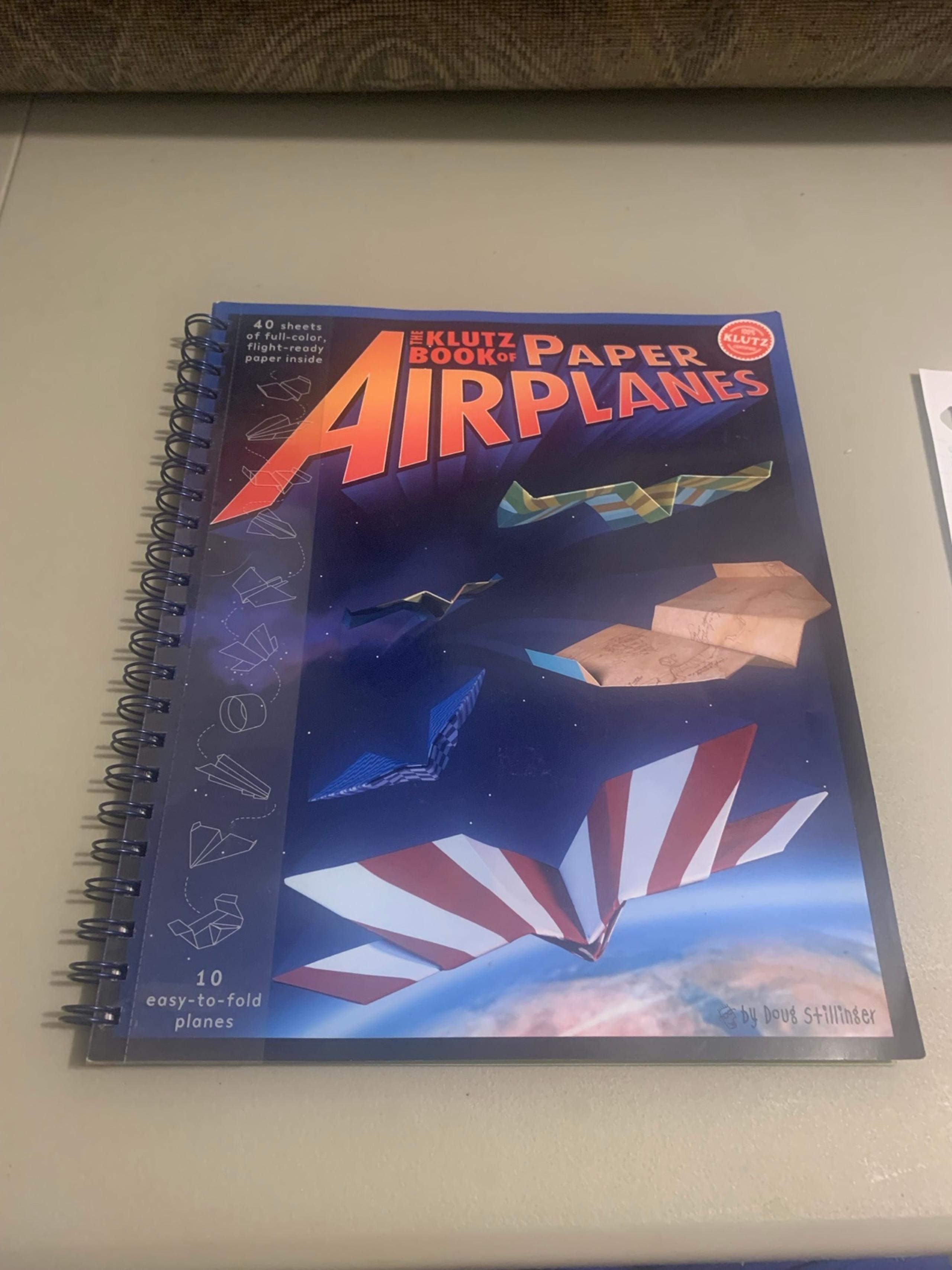 Paper Airplanes Book