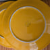 (2) FIESTA sunflower yellow dinner plates GGGD Homer Laughlin co.
