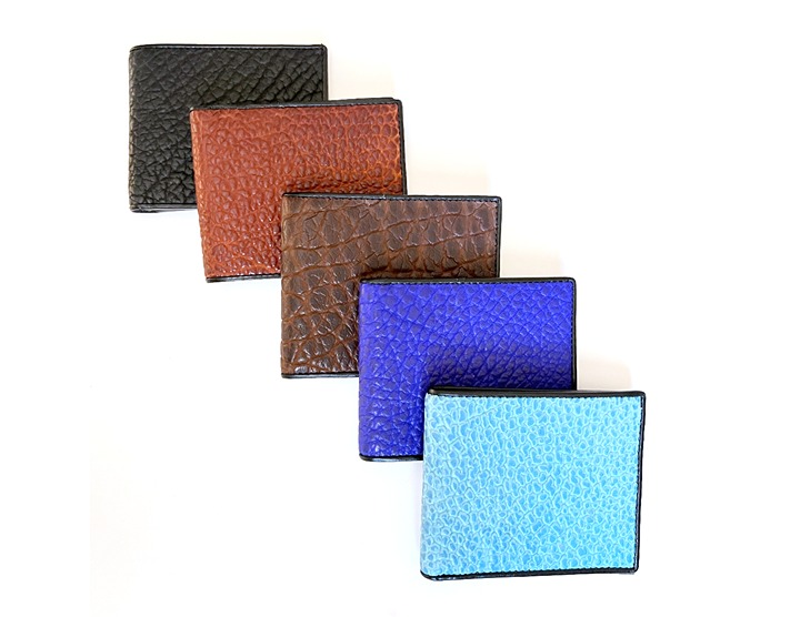 Authentic Bison Skinned Leather Wallets