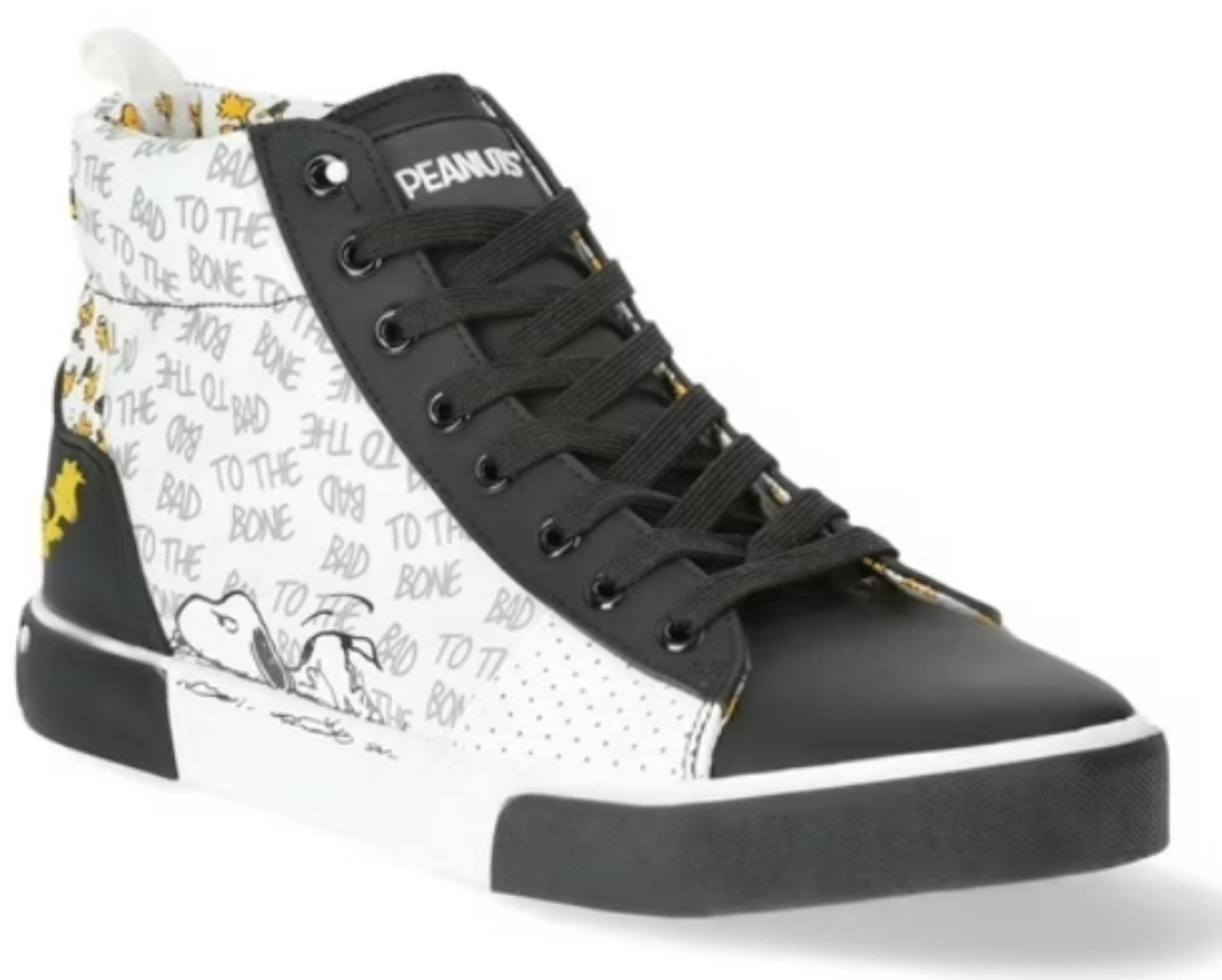 Snoopy Men's High-Top Sneakers,