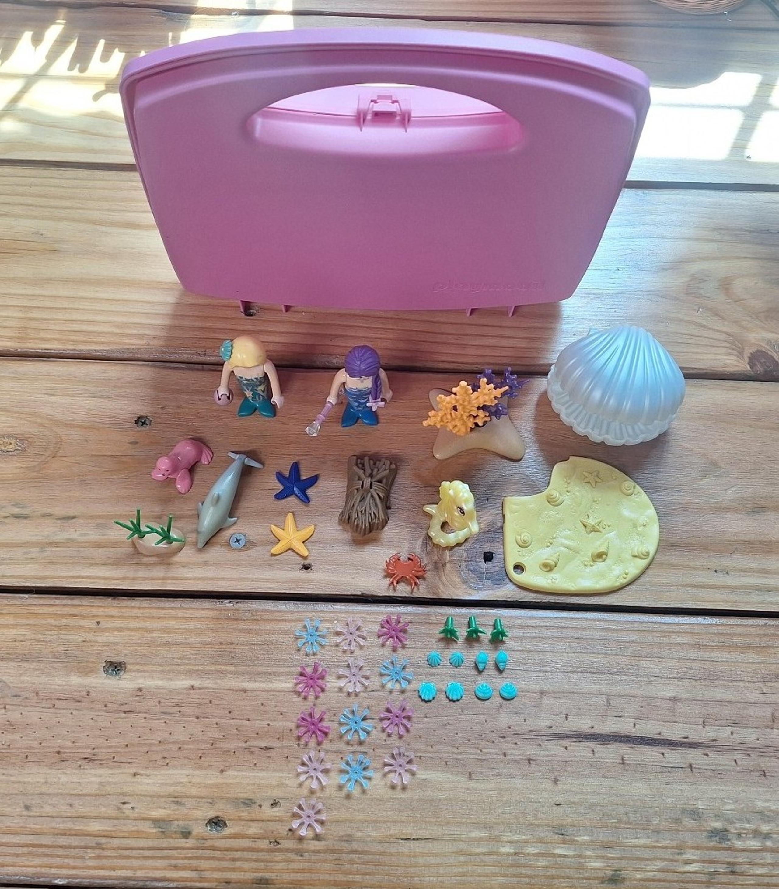 Playmobil Magical Mermaids Carry Case Complete