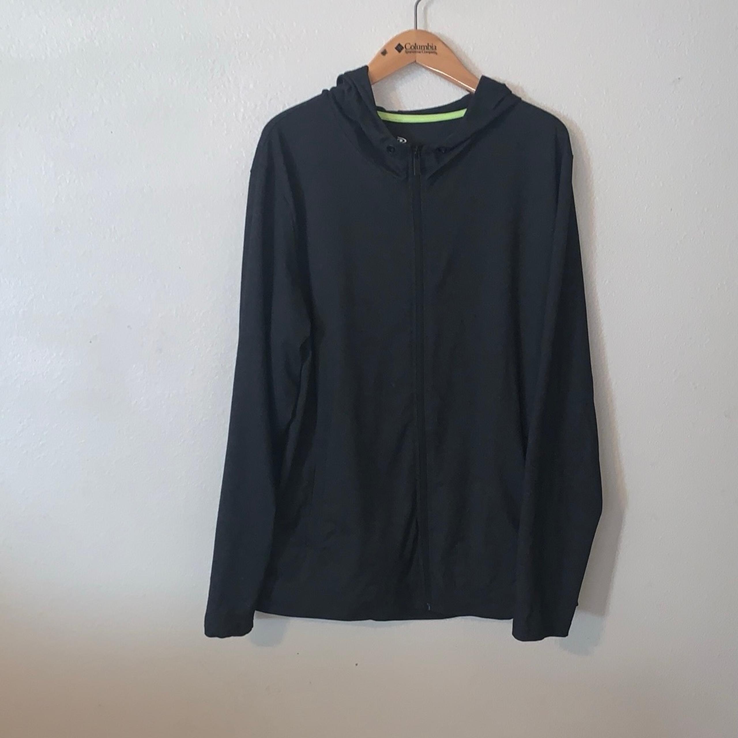 Pro Player Gray Hoodie Jacket Sweatshirt Athletic Zip Up Men’s XL