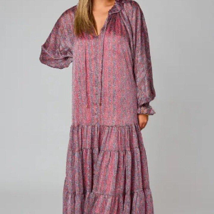 Greta Drop Waist Maxi Dress
