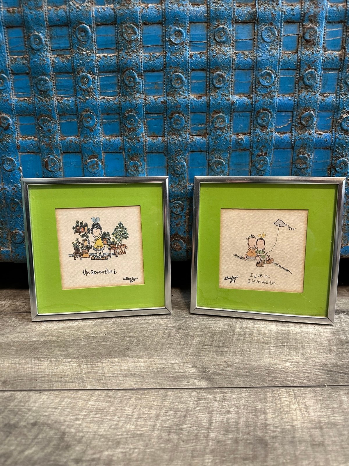 Vintage William Logan Framed & Signed
