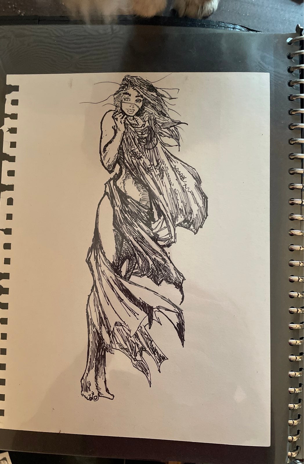 Original Artwork - THE LADY IN WHITE