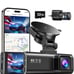 Dash Cam Front Rear, 4K/2.5K Full HD Dash Camera for Cars, Included 32GB Card, B