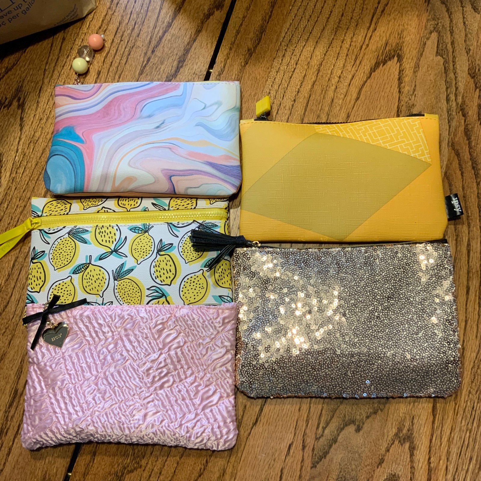 5 FULL ipsy bags with makeup