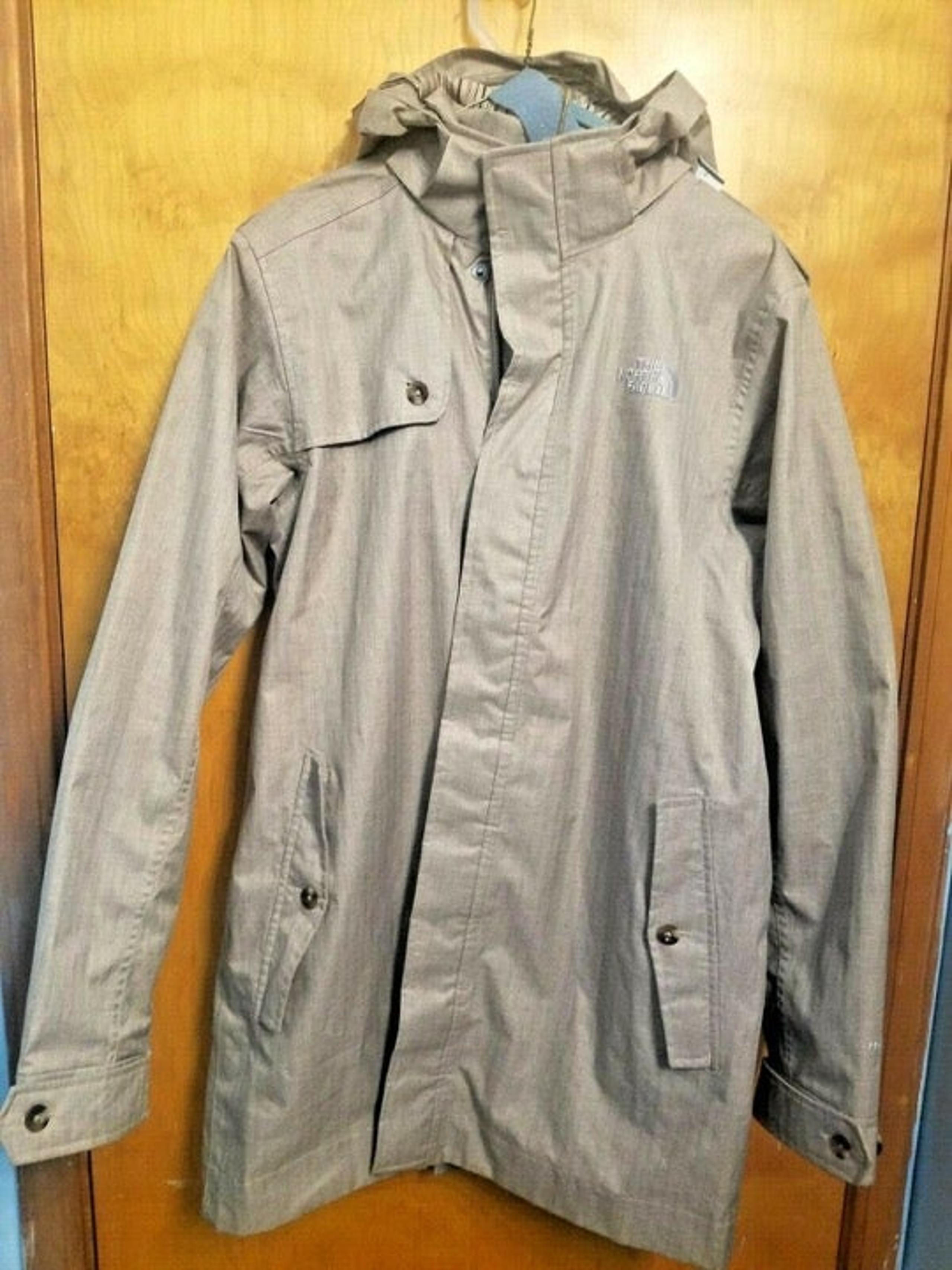 The NORTH FACE Hooded Trench Coat Sz M