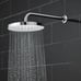 Kohler 76465-4CP Awaken 2.5 gpm Single function 10 Rainhead in Polished Chrome