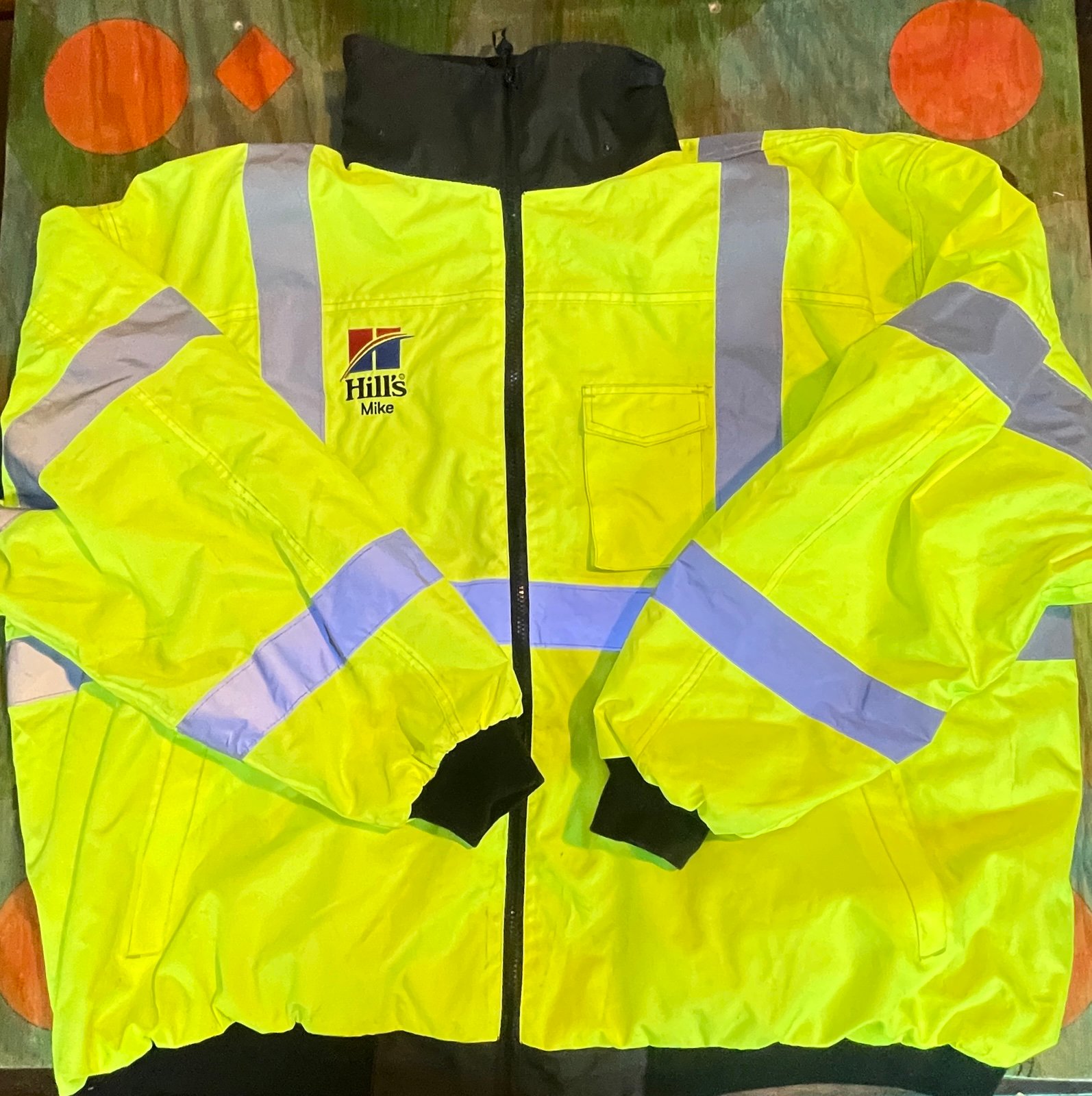 Occunomix Type R Class 3 High Visibility Coat Jacket Size 4XL Cold Weather Gear