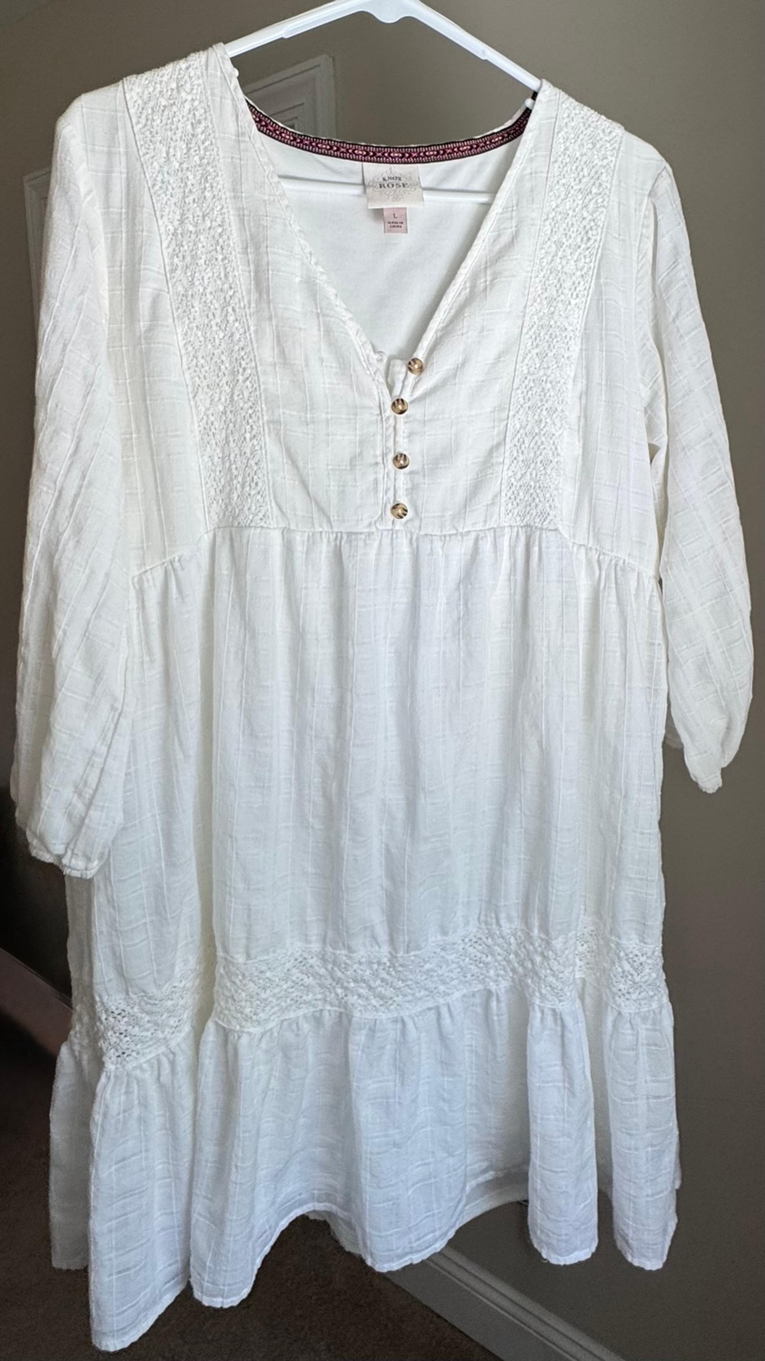 NWOT Knox Rose Mini Dress women’s (size large 10-12)